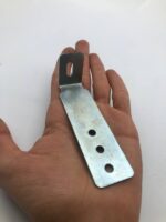 گونیا یکطرف بلند گالوانیزه 3 در 10 سانت