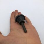 پایه پیچ دار M8 پلاستیکی مشکی طرح قدیم