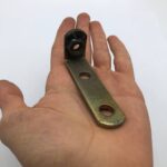 گونیا زرد مهره دار 3 در 8 سانتی متر