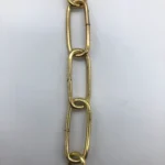 زنجیر لوستری ۳.۵ م.م طلائی