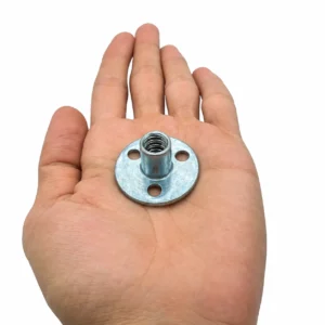 مهره گرد ( تی نات ) 10 رزوه ریز ( گام 1 م.م )